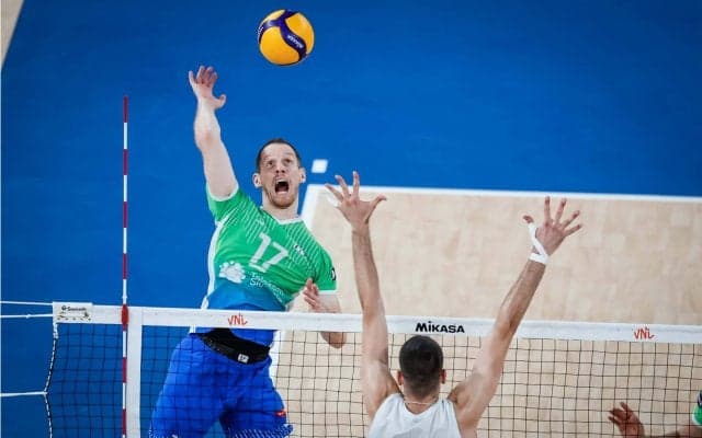 ウルナウトが日本戦で見せたフェアプレーの精神。スロベニア男子がVNLで最多グリーンカード獲得