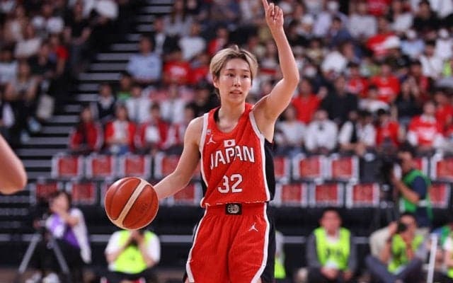 バスケ女子日本代表“笑顔の司令塔”宮崎早織…大勝もパリ五輪を見据え「みんなで40分間走り続けられたら」