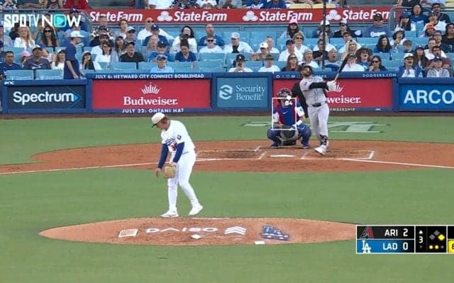 ロバーツ監督が愕然！ キング・大谷翔平に迫る“超・絶好調”男 3連戦で「3戦5発」の驚愕弾での一コマ