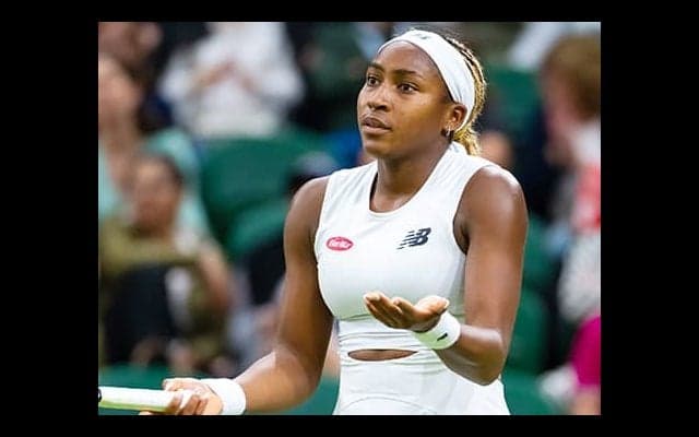 世界2位ガウフ 同胞に屈し4回戦敗退