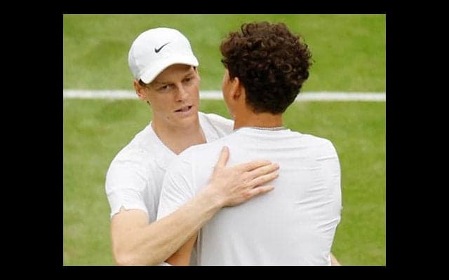  シナー8強も「厳しい試合」 