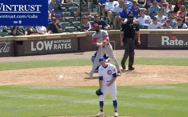 被弾した投手がブチギレ！ 大谷の“熱狂的ファン”エ軍の未完の大器・アデルが豪快すぎる特大アーチ　ファン大歓喜「魅力しかない」「ついに開花しそう」