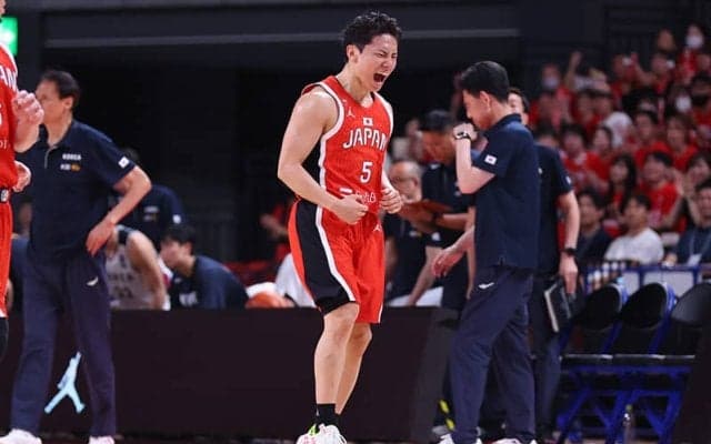 初の五輪に挑む河村勇輝…八村塁と渡邊雄太が合流後、さらに「プレーの精度を上げる」