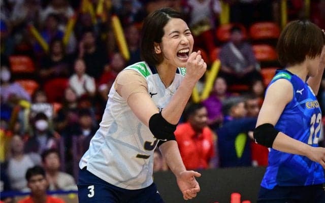 女子日本代表主将の古賀紗理那がパリ2024オリンピックを最後に現役を引退