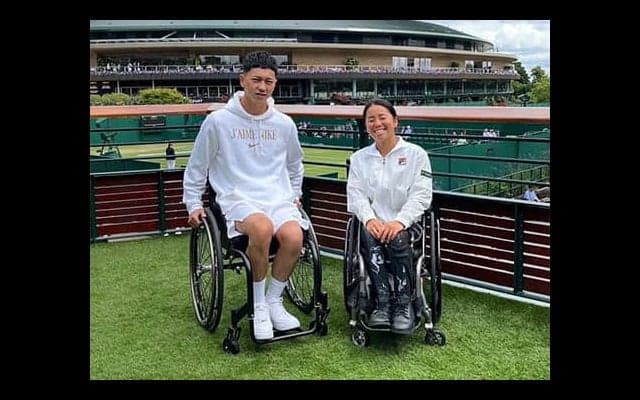  小田＆上地 ウィンブルドン制覇目指す 