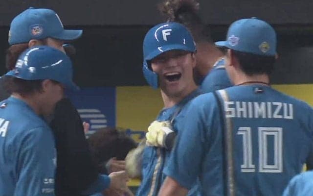 清宮今季1号弾でハム勝利　メルセデス粘投もロッテの連勝5でストップ　9日パ・リーグ結果