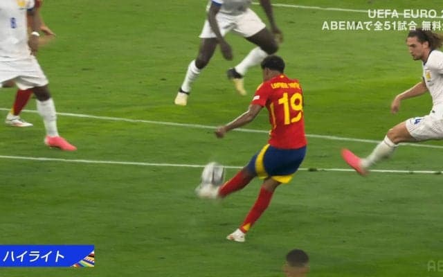 「スーパースターが誕生」「芸術作品」16歳神童の超絶ゴラッソに海外メディア沸騰！ 敵国のフランス紙も「ヤマルの輝かしいインスピレーションは国全土に響き渡った」と脱帽