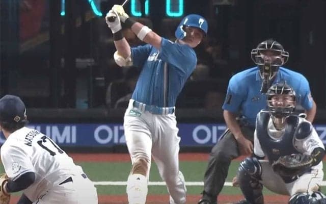 317日ぶり…待望1号に「やばい泣ける」　清宮幸太郎の“値千金弾”は「いつも綺麗」