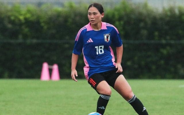 「課題が多かった」トレーニングマッチを終えた長野風花、始動からハードな日々が続く中で「チームとして積み上げていければ」と意気込む