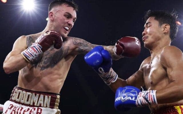 王座戦へ不安も “調整試合”で左拳負傷のグッドマンが井上尚弥に持論「イノウエは僕の“食べ残し”と戦うみたいだ」