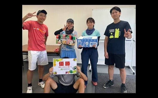  全チーム景品付き！男女混合団体戦 