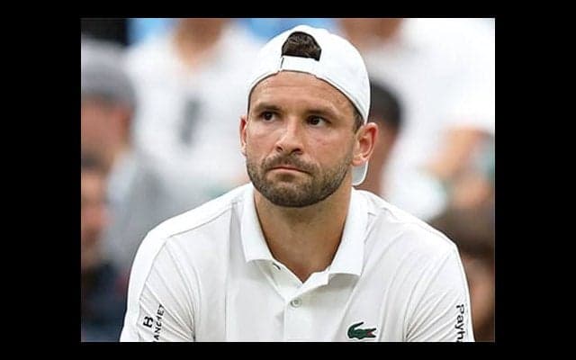  ディミトロフ 左脚外転筋肉離れ 