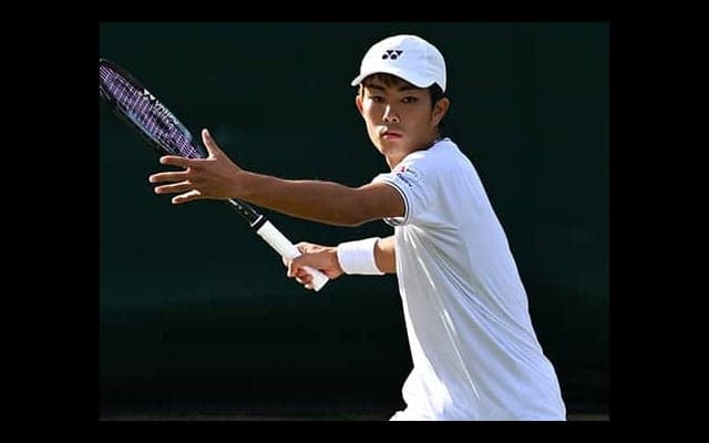 本田尚也 ウィンブルドンJrで8強