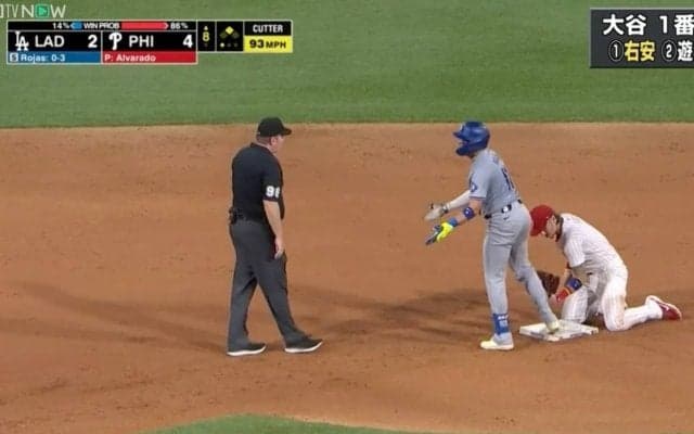 おい！どこ見てんだよ！ 審判にブチギレ！ “走塁死”をめぐる判定に大激怒「わざとなら酷い」「キレるとヤバいな」