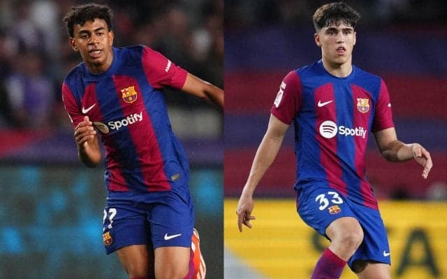 ユーロで躍動の16歳FWヤマル、パリ五輪代表の17歳DFクバルシがバルサのファーストチーム昇格