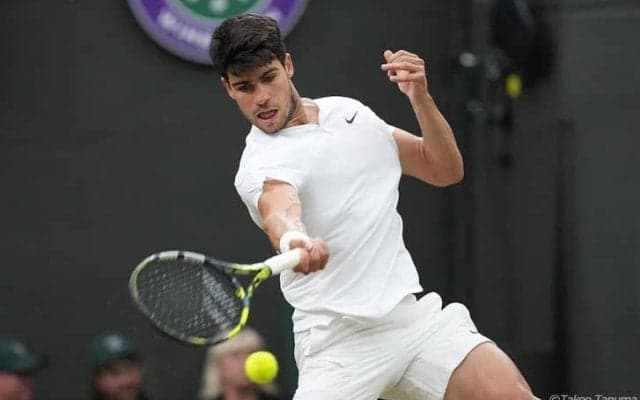 アルカラス、世界5位メドベデフを撃破! ウィンブルドン連覇＆通算4度目のグランドスラム優勝に王手[ウィンブルドン]