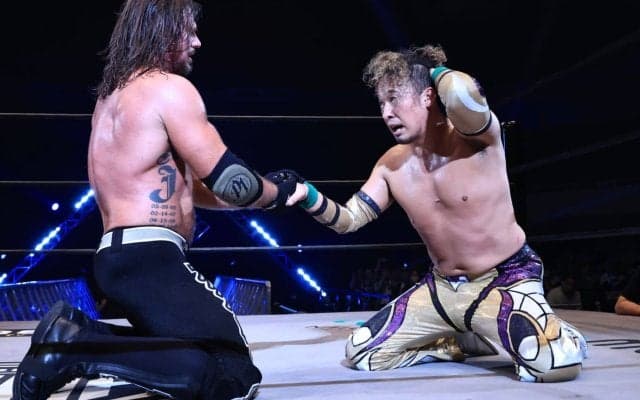 まるで“プロレス名人戦” AJスタイルズと丸藤正道、ひらめきと引き出しの多さが際立つ崇高な戦いはAJに軍配