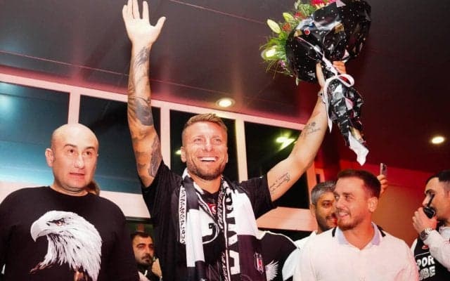 ベシクタシュがラツィオのキャプテンFWインモービレ加入を正式発表！  2年契約、サラリーは年間10億3500万円