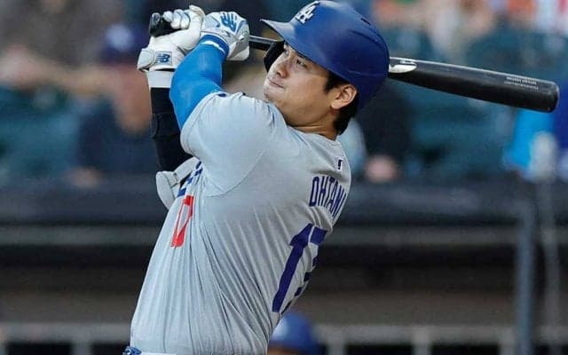 大谷翔平、前田健太から痛烈内野安打　3年ぶり直接対決、3試合連続安打の好結果