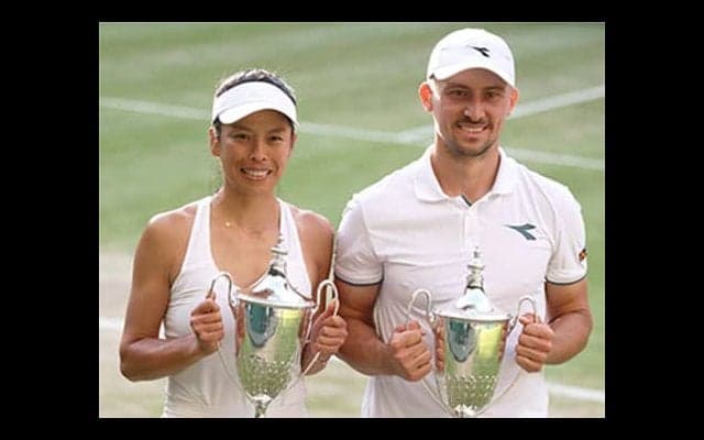 ウィンブルドン混合V「信じられない」