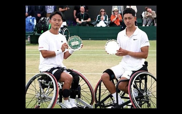 小田/三木ペア 5大会連続準V