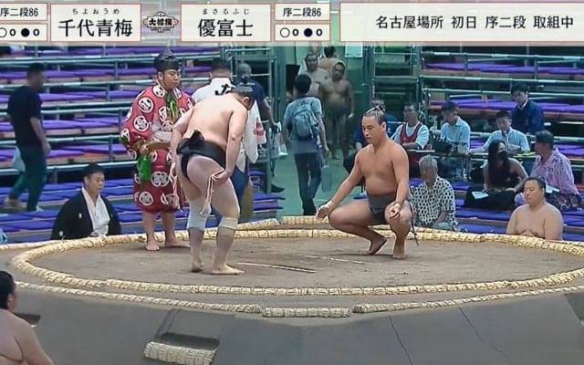 「イケメンやな」16歳の“色黒＆細マッチョ”力士に黄色い歓声「昭和の力士の体つきカッコいい」期待の声も