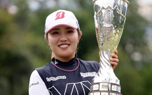 日本女子勢の快進撃続く　古江彩佳　エビアン選手権V！今季メジャーでは全米女子オープンVの笹生優花に次ぐ快挙達成