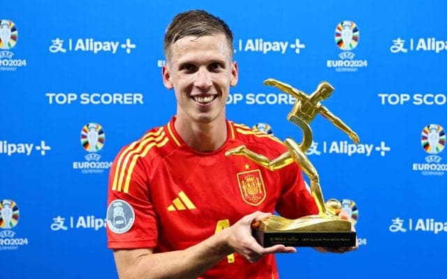 大会初の事態！「EURO得点王」はケイン、ダニ・オルモなど史上最多６人で分け合う…エンバペ、C・ロナウド、ルカクなどトップスコアラー有力候補が不発