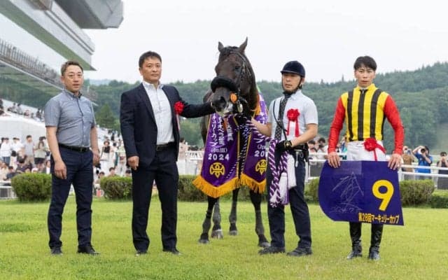 【マーキュリーカップ】新谷師「今日は7、8割ぐらいの状態」クラウンプライドが重賞3勝目