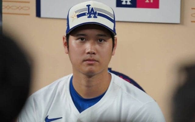 大谷翔平、異次元の人気で「全然見えねー」　一斉に猛ダッシュ…異様な光景で「遠く彼方に」