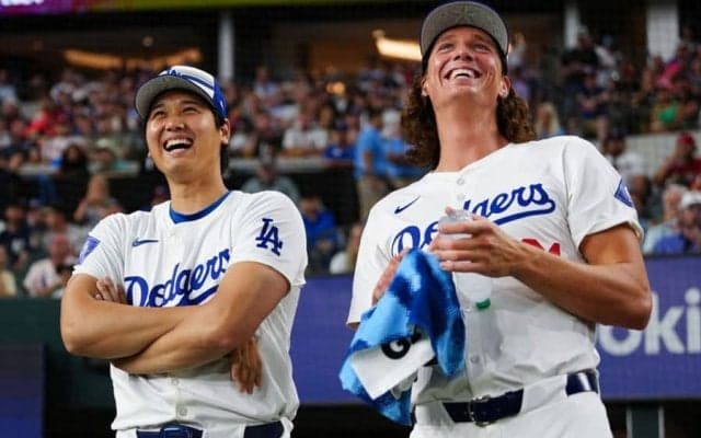 大谷翔平も裏で歓喜、ド軍大砲のHR競争Vの舞台裏　他の同僚は「ロッカーでリラックス」