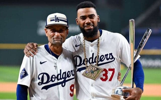 ド軍初快挙、T・ヘルナンデスが明かした“内幕”「オオタニが左中間に打つように言ってきた」