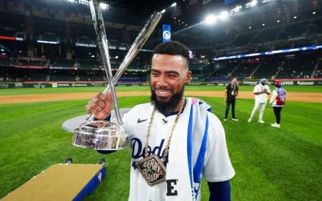 「なんと素晴らしい瞬間」T・ヘルナンデス、HRダービー初制覇に歓喜！ ド軍史上初&ドミニカ共和国出身7人目の快挙達成