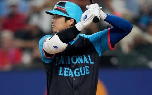 大谷翔平、第3打席は空振り三振　第2打席で球宴初HR…121m豪快弾でMVPへ猛アピール