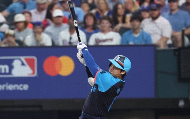 大谷翔平、MLB球宴史上初“勝ち投手＆本塁打”の快挙　四球＆先制3ランで2出塁3打点1得点 “確信歩き”で球場熱狂の躍動もMVPならず　最優秀選手はア・リーグのデュランが受賞