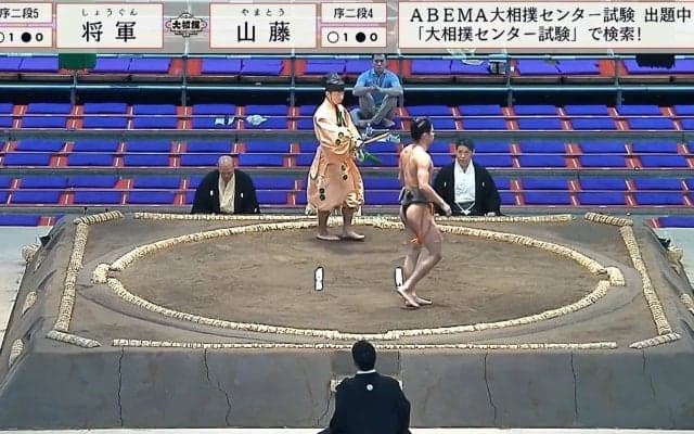 えっ、力士の全身が“バキバキ” 細マッチョの彫刻ボディに熱視線「こんな細いのに」50キロ差対決制して驚きの声