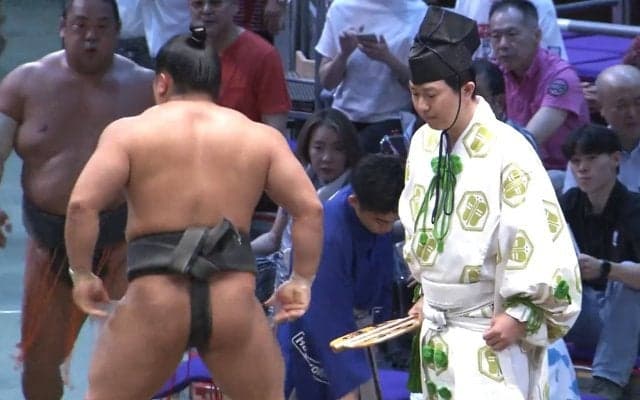 「肩の筋肉すごっ」幕下力士の仕上がりにファン騒然「芸術的」「前から見てもスゴイ」驚きの声