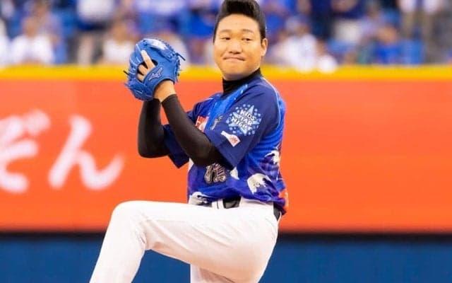 芸人だけど「プロ野球選手っぽい」　球場どよめいた104キロは「投球フォームきれい」