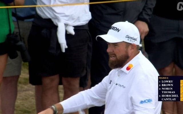 【動画】シェーン・ラウリーが単独首位で決勝へ　2019年王者が難コンディションのなか「69」と伸ばす