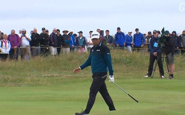 【動画】松山英樹は54位で日本勢唯一の予選突破　2番パー4では技術の詰まった砂イチでしのぐ