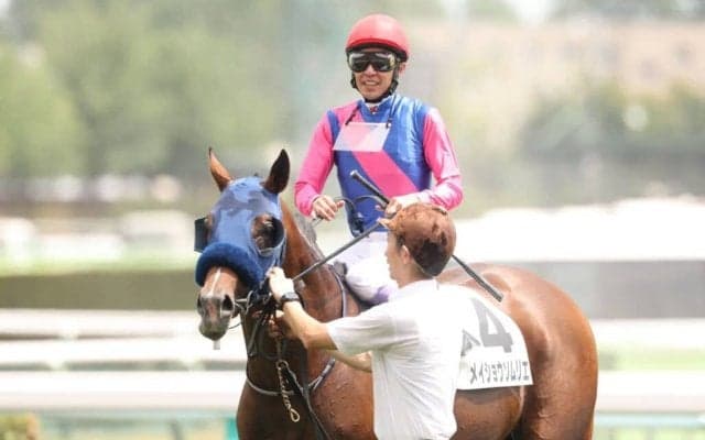 【札幌3R】武豊メイショウソムリエが4馬身差完勝