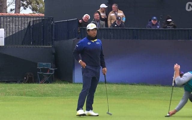 【動画】松山英樹は66位　前半はアンダーに潜るも後半に苦戦で「74」