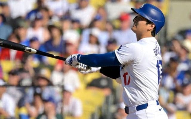 判明した大谷翔平だけの記録　4か月で変え続けるド軍の歴史…本拠地2位だけじゃない偉業