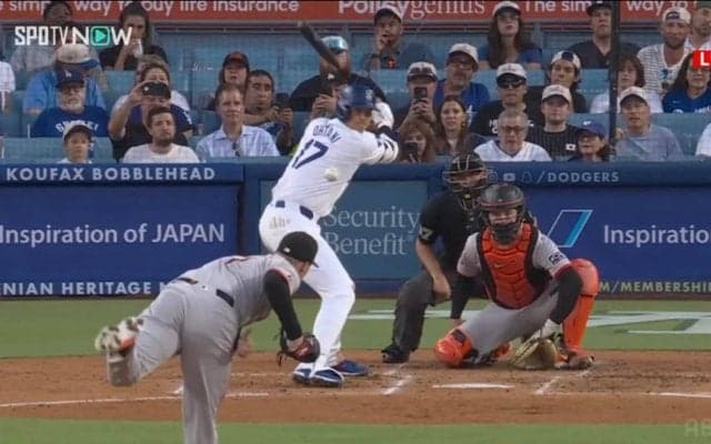 大谷翔平、7試合ぶりノーヒットで日米通算250号はおあずけ… ドジャースは終盤勝ち越しでオールスター明け4連勝
