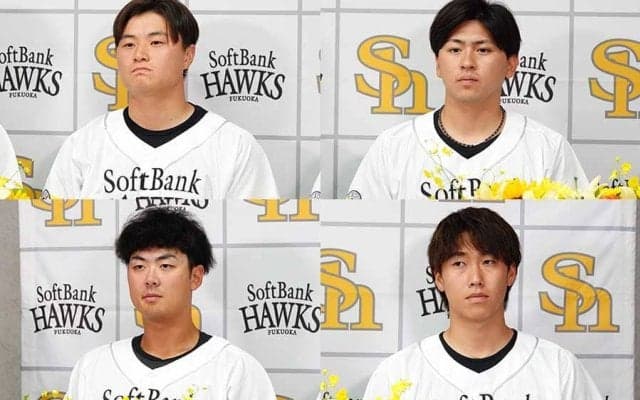 鷹、4選手を一気に支配下選手登録　残り枠は「1」…戦力補強期限まであと1週間