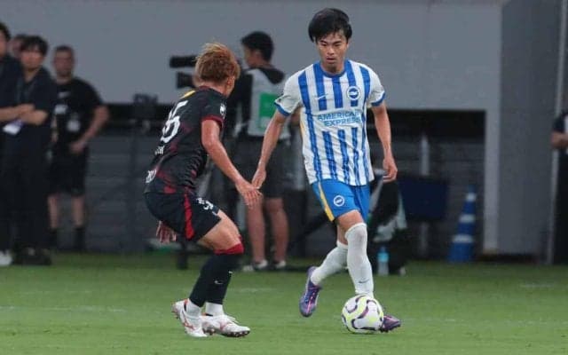 前半出場の三笘薫も魅せたブライトンが鹿島に5発快勝！　ジャパンツアー1戦目を派手に飾る【国際親善試合】