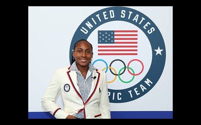  ガウフ 旗手の大役「本当に光栄」 