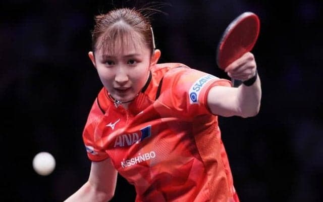 「女優さんみたい」卓球女子エース　早田ひなの激変＂大人女子＂ショットにフォロワー歓喜　「すっかりおきれいに」