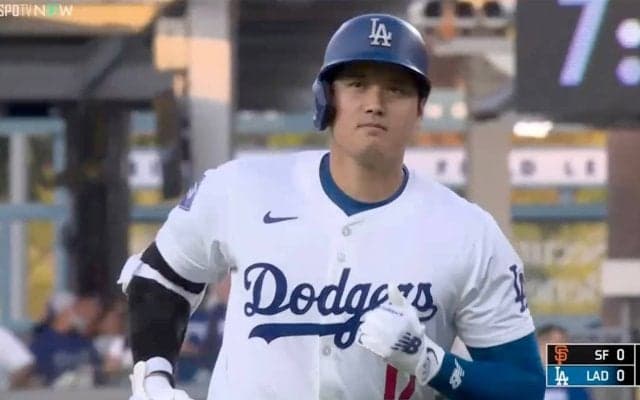 大谷翔平、スタジアム騒然の大飛球 逆方向に106メートルのホームラン未遂 日米通算250号なるか