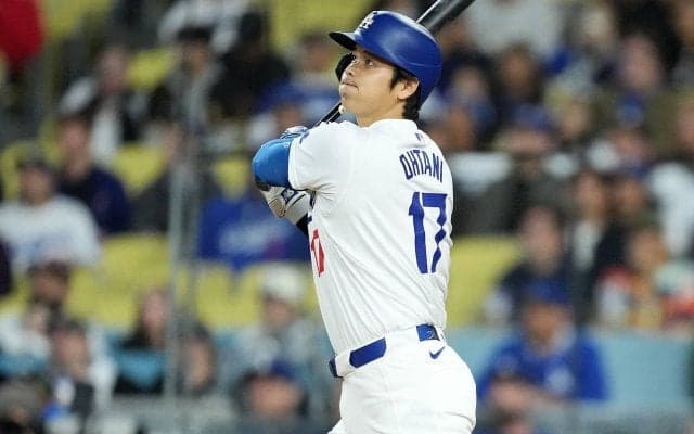 大谷翔平、ホームラン未遂も… 4打数無安打2三振で首位打者陥落 新人左腕の前に今季5打数5三振